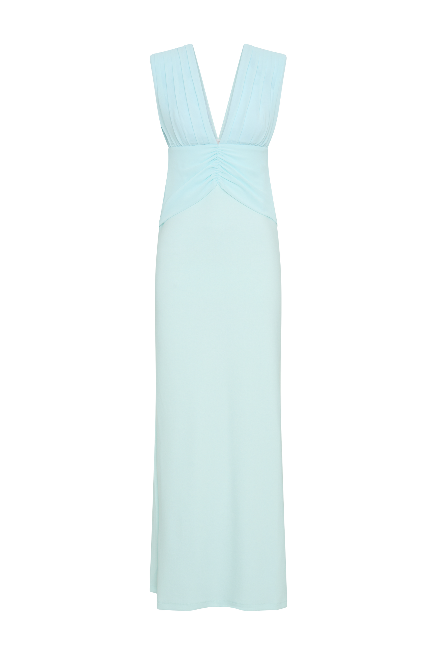 Monique Maksi Elbise - Buz Mavisi