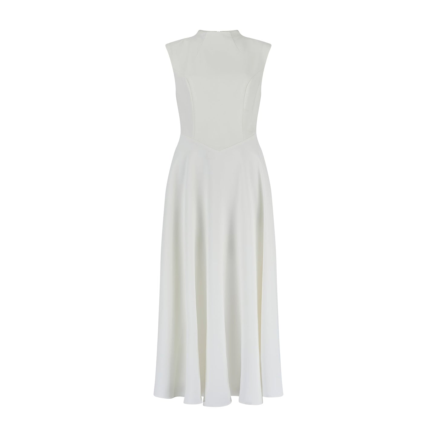 High Waist Midi Dress