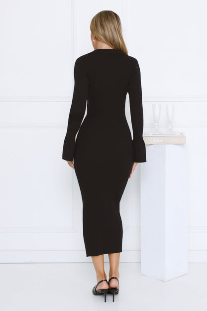 Snow Midi Elbise