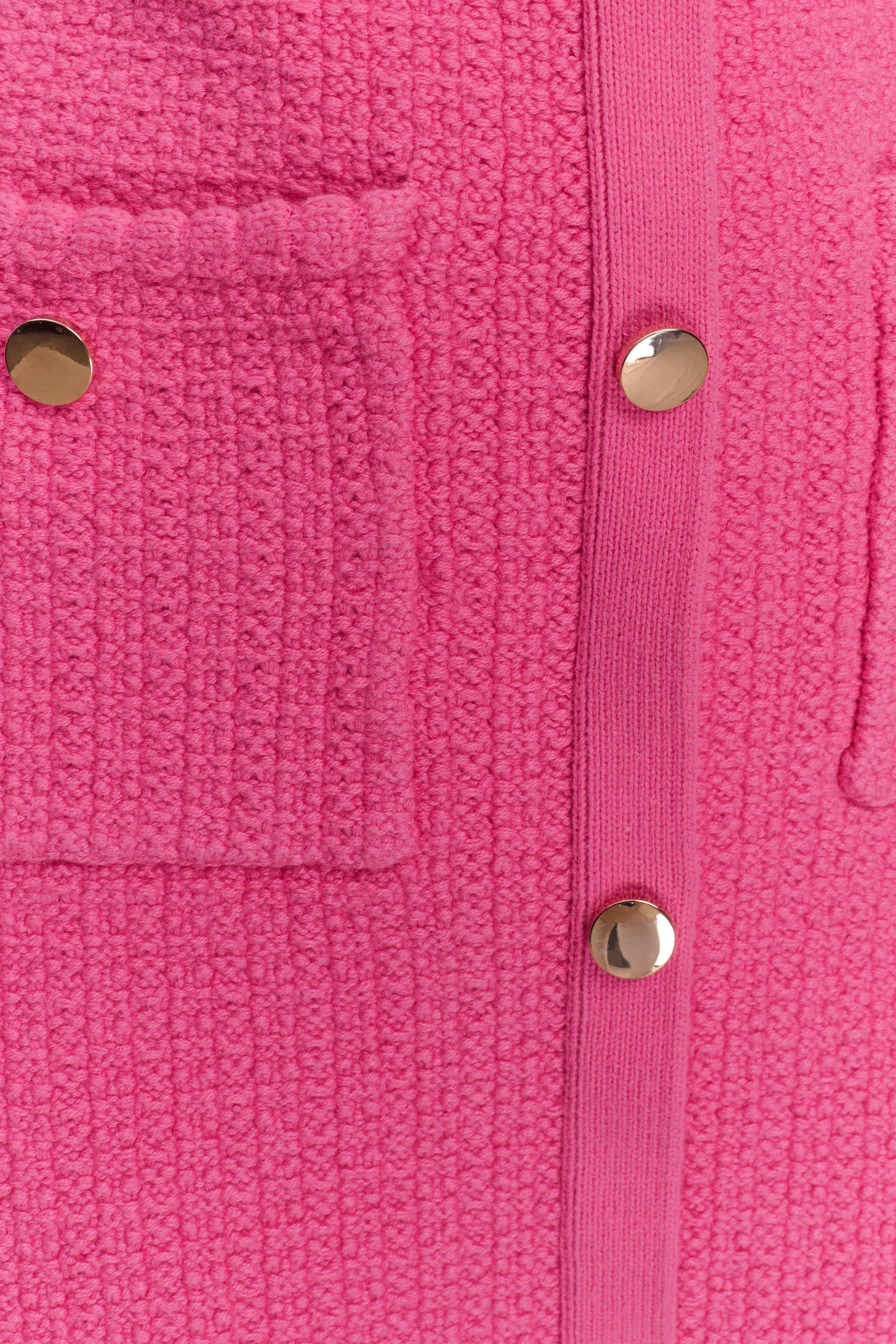 Mia Örgü Mini Elbise - Pembe