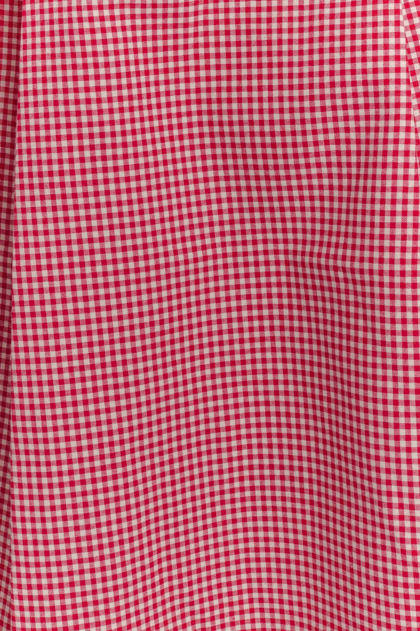 Juana Halter Midi Elbise - Kırmızı Ekose