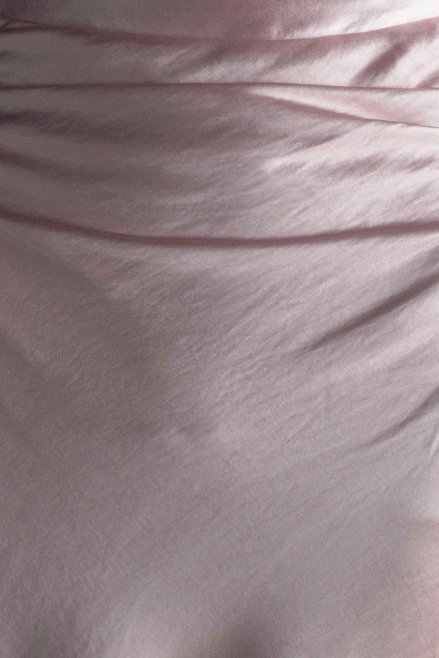 Cedar Strapless Saten Maksi Elbise - Soft Pembe