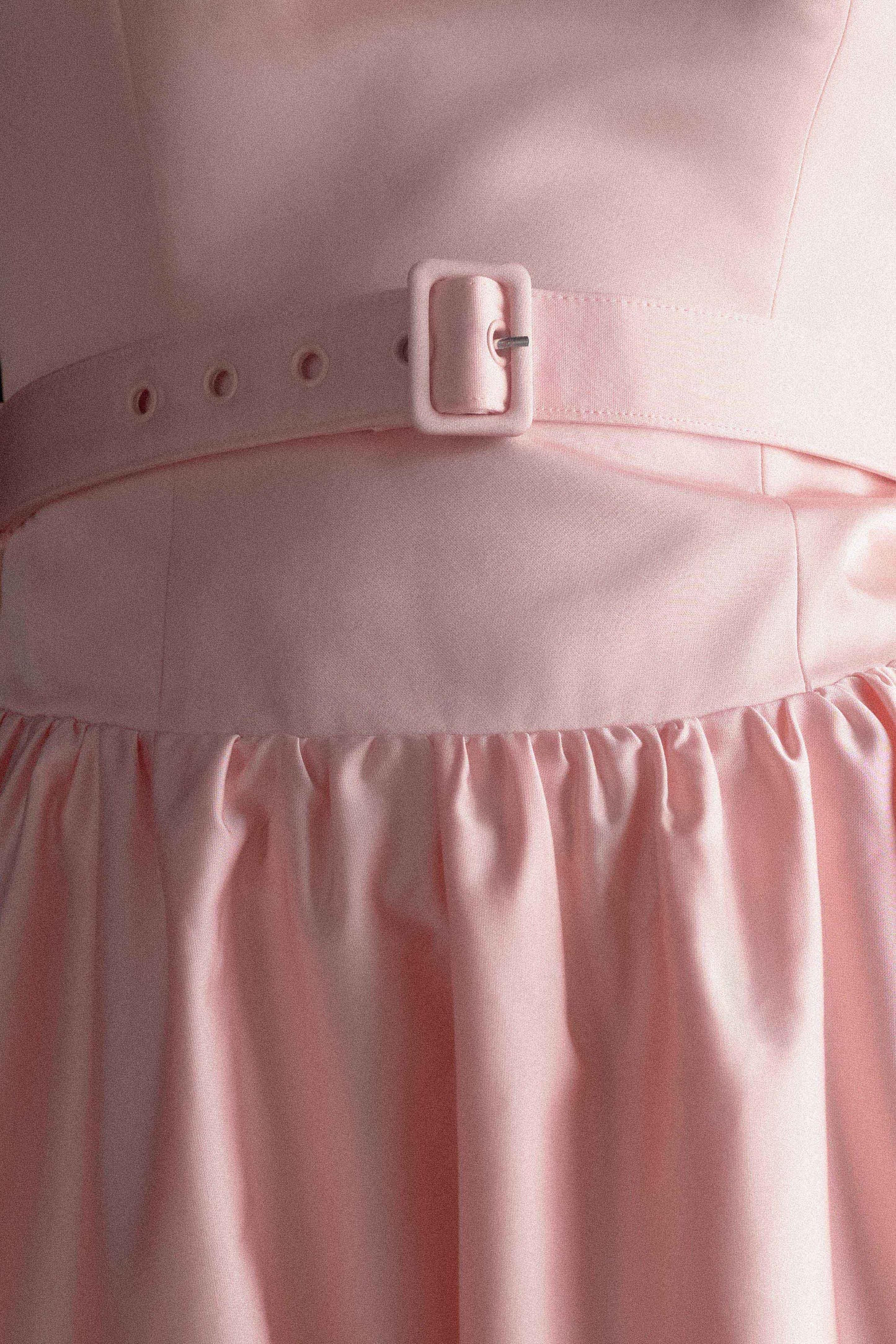 Florence Strapless Kemerli Maksi Elbise - Bebe Mavisi
