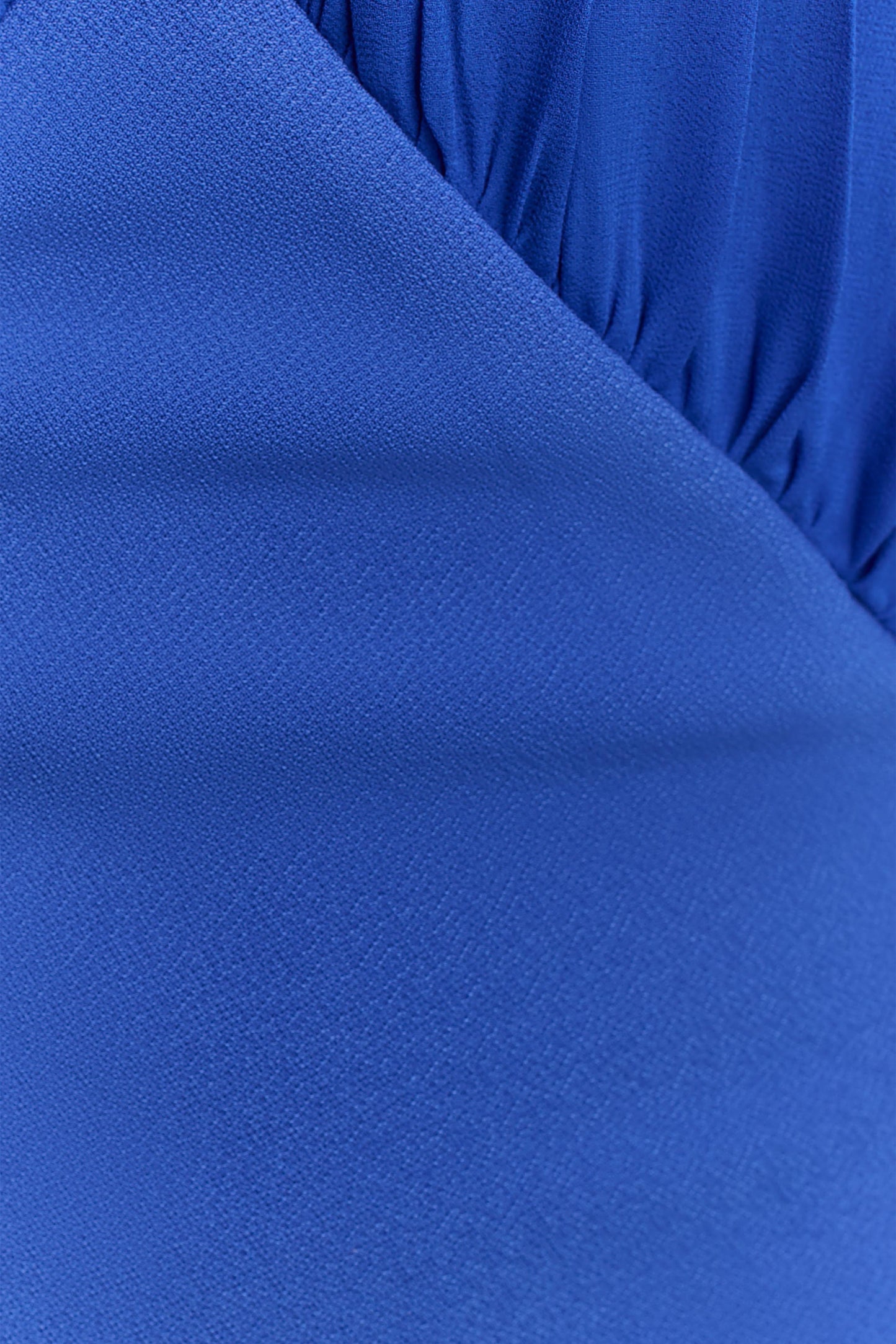 Mierah Halter Midi Elbise - Kobalt Mavisi