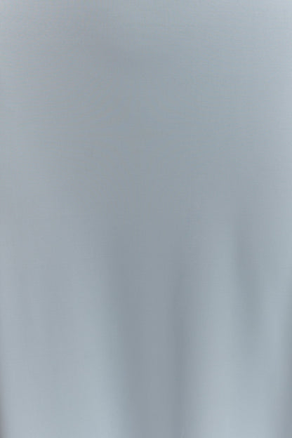 Raleigh Asymmetrical Slinky Midi Dress - Pale Blue