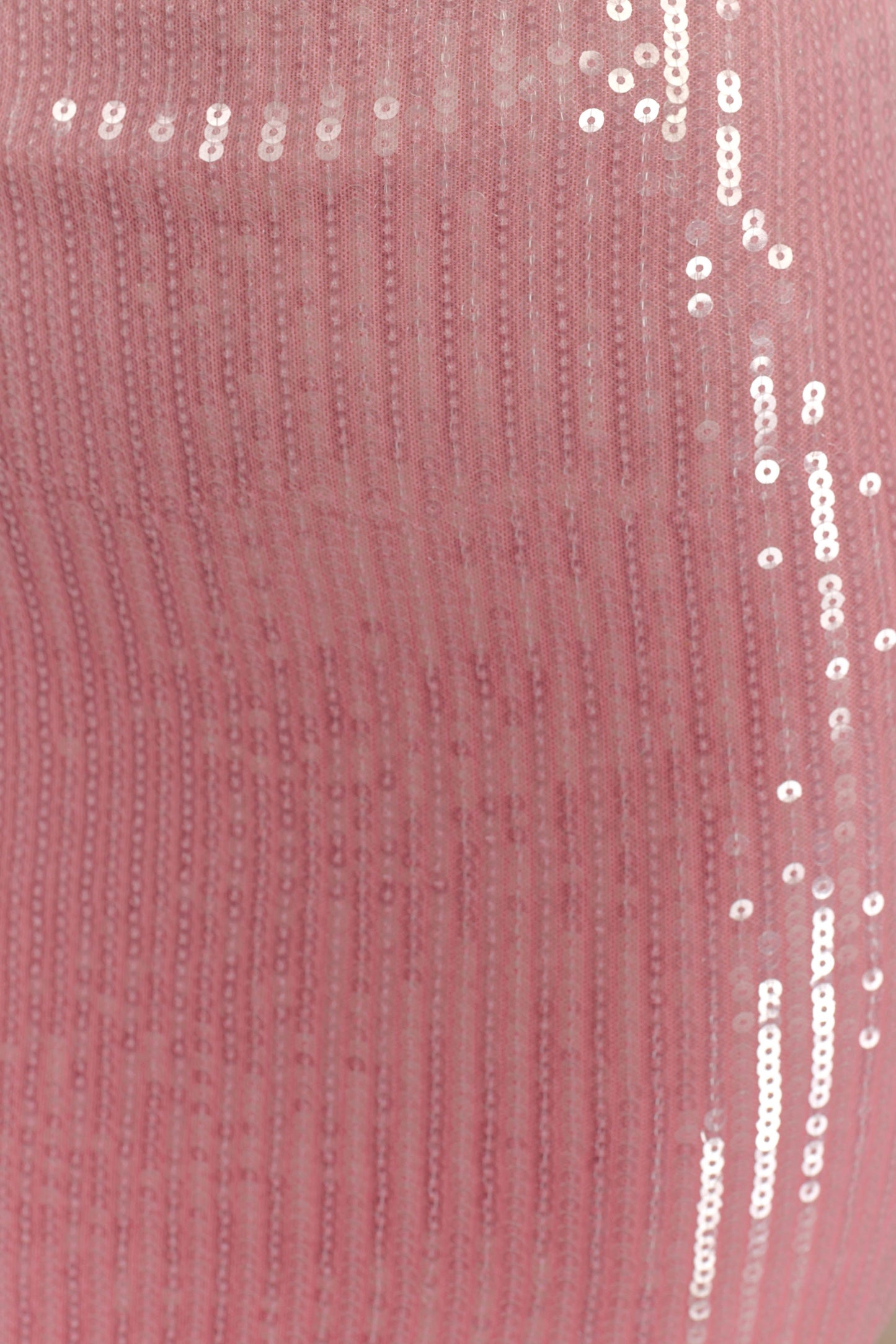 Mora Payetli Mini Elbise - Ombre Pembe