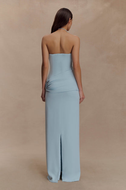 Lalia Teardrop Maxi Dress - Powder Blue