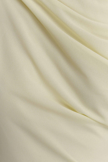 Daisie Chiffon Mini Dress - Lemon