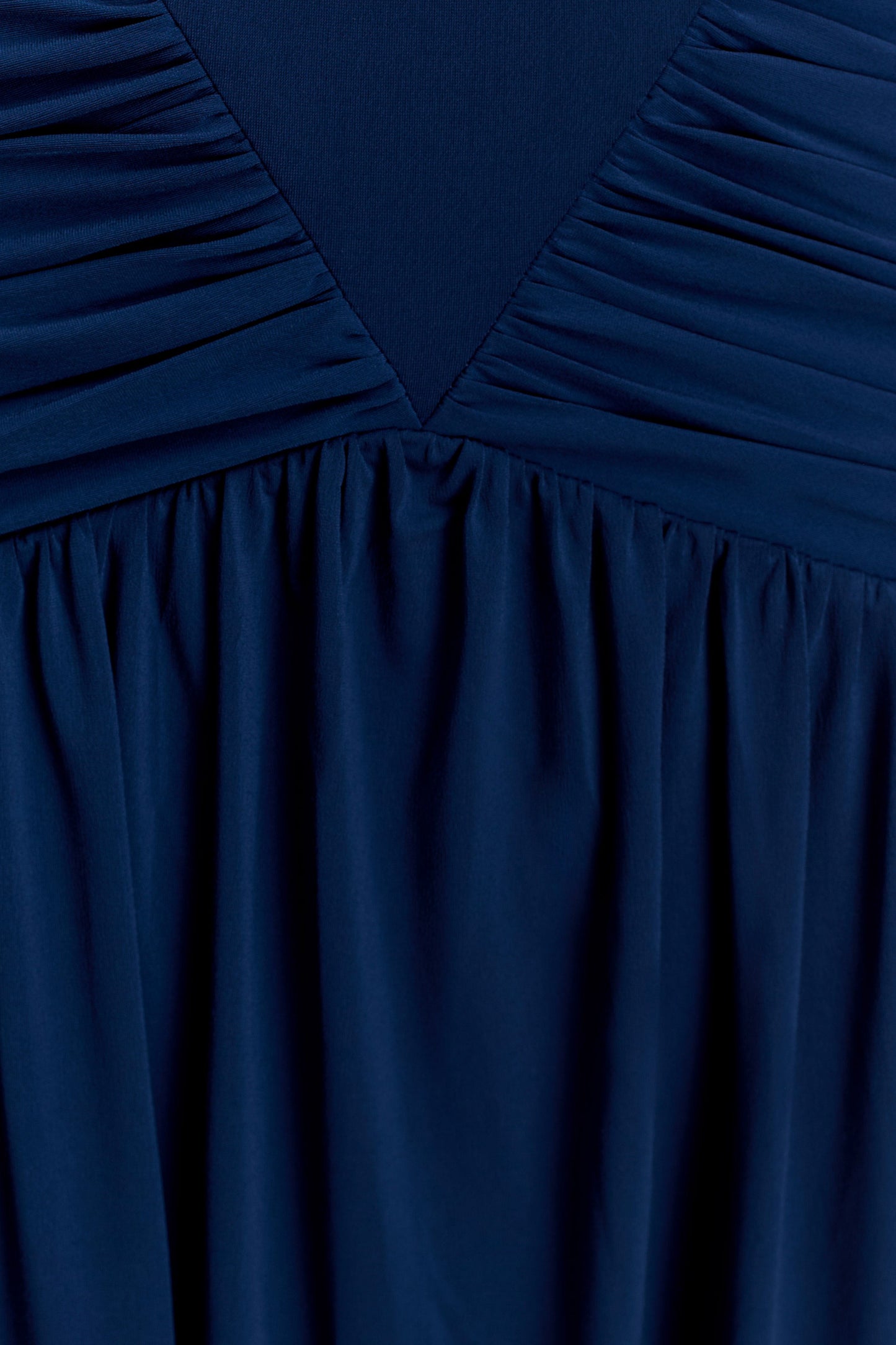 Emory Jersey Cape Maxi Dress - Navy