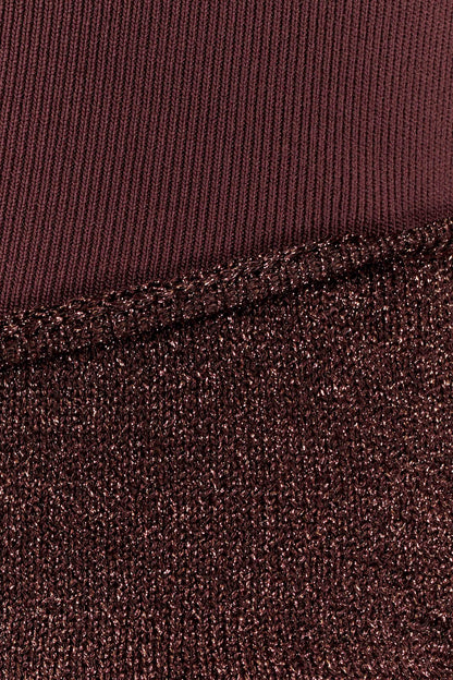 Jasiel Strapless Knit Maxi Dress - Chocolate