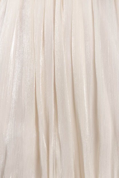Minna Halter Mini Elbise - Opal Beyaz