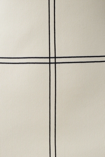 Malone Bandage Knit Midi Dress - Ivory