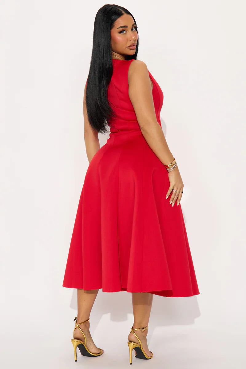 Kaesina Midi Elbise