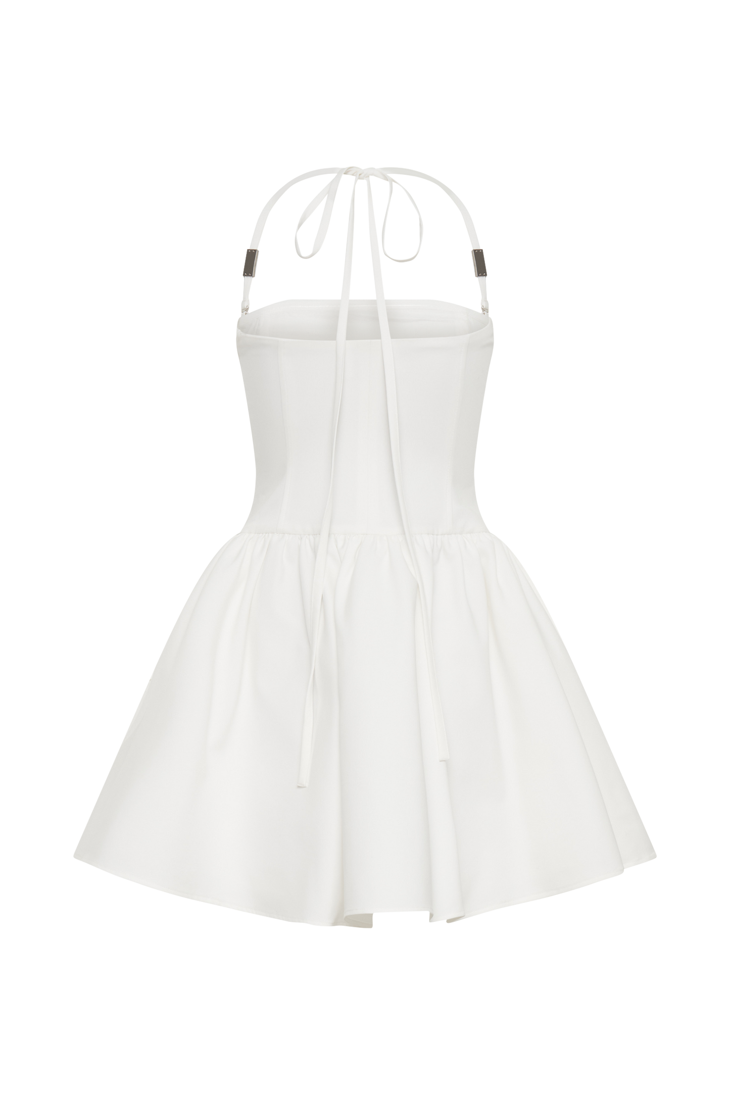 Ruby Halter Mini Elbise - Beyaz