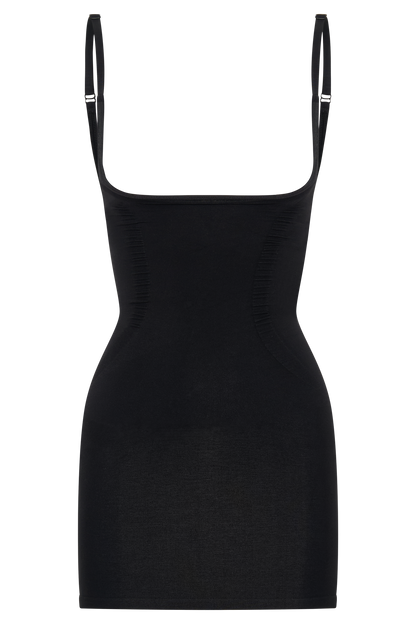 Jocelyn Backless Shapewear Mini Dress - Black