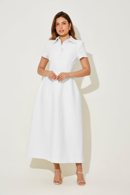 Collared Midi Dress