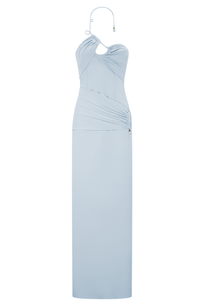 Lalia Teardrop Maxi Dress - Powder Blue