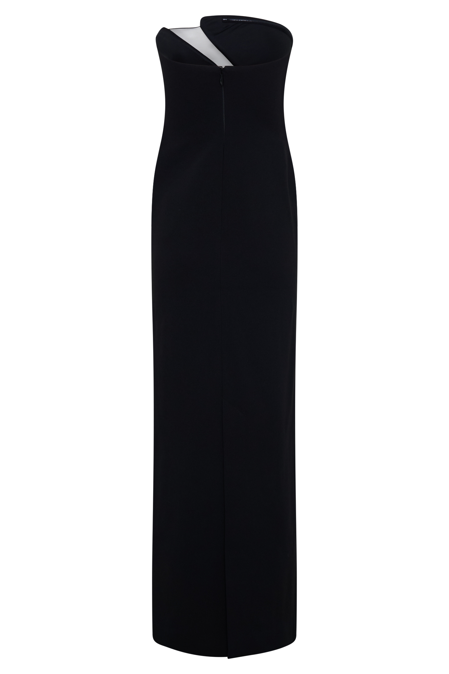 Lianne Strapless Maksi Elbise - Siyah