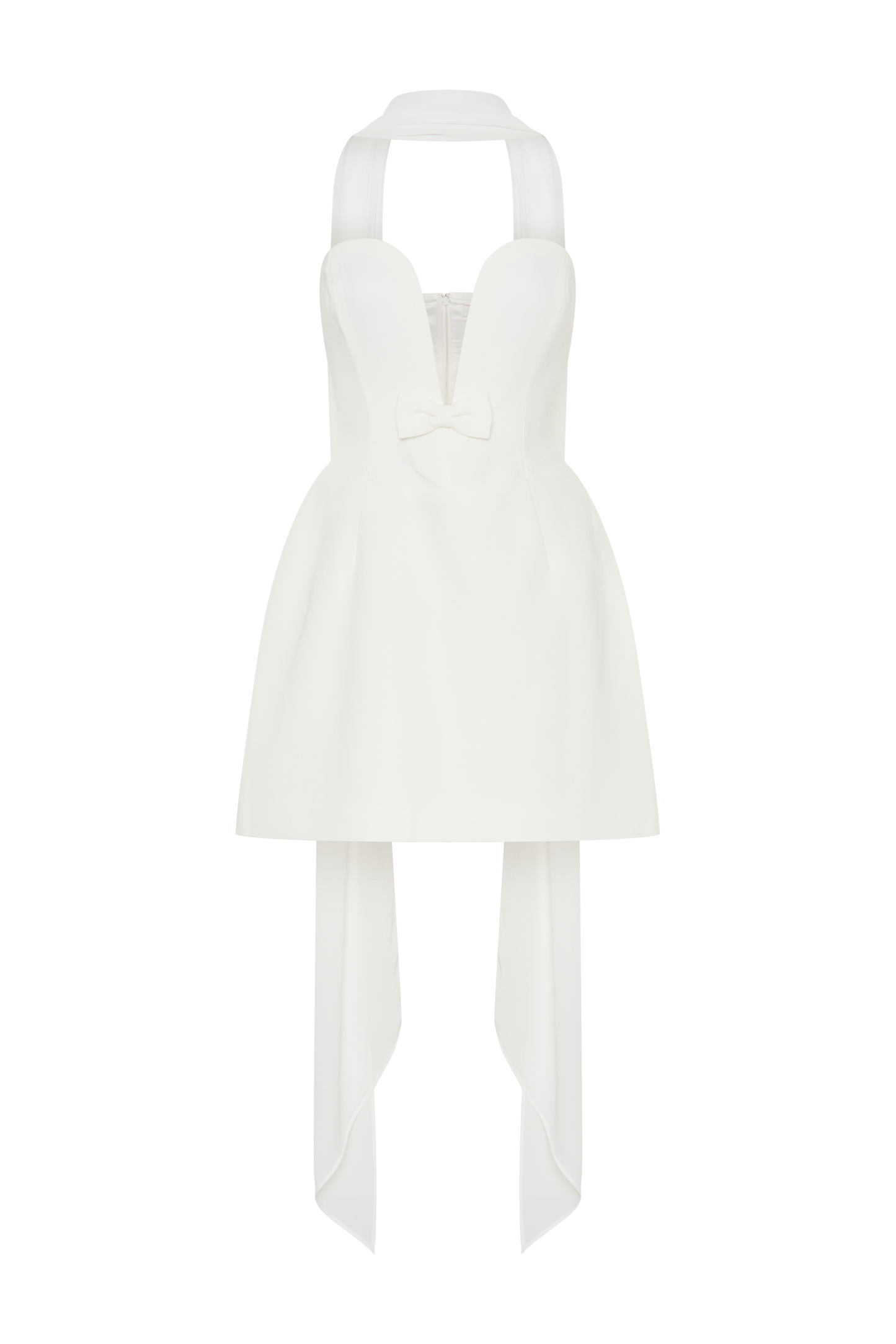 Orellia Askısız Takım Elbise Mini Elbise - Krem