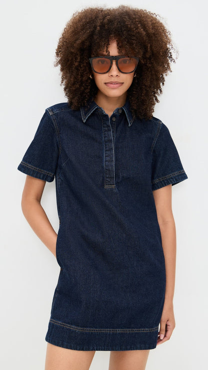 Madewell Denim Mini Elbise