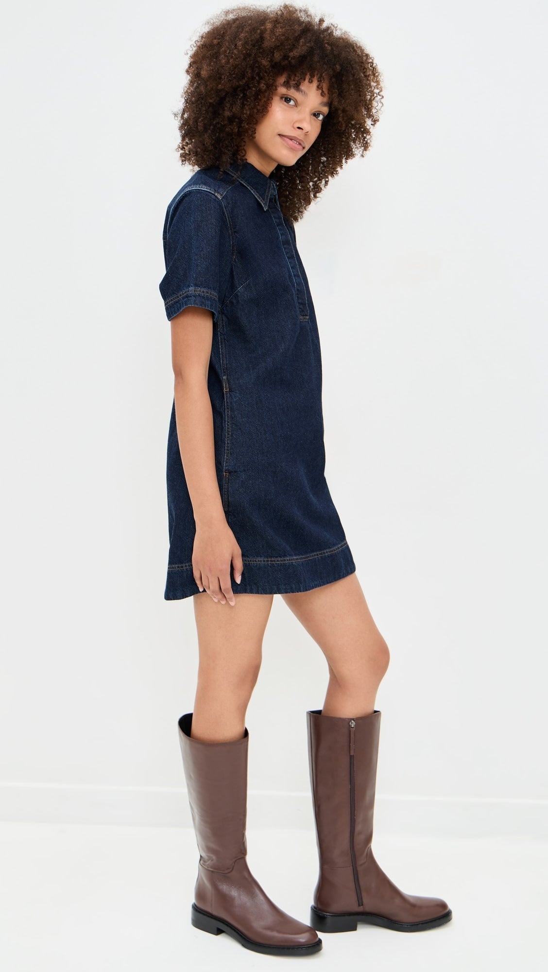Madewell Denim Mini Elbise