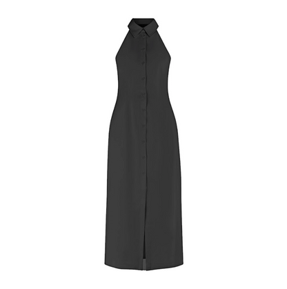 Collar uzun elbise