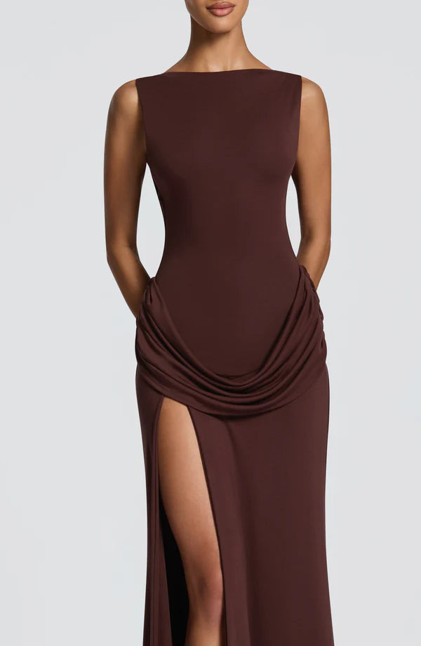 Bruna Maxi Elbise