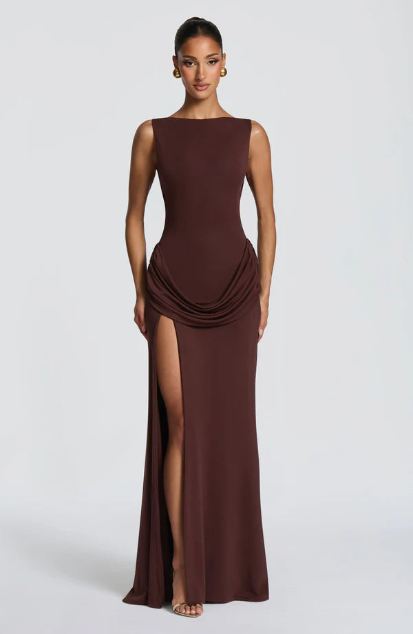 Bruna Maxi Elbise