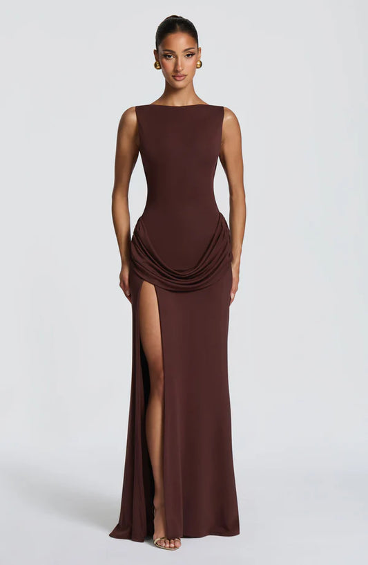 Bruna Maxi Elbise