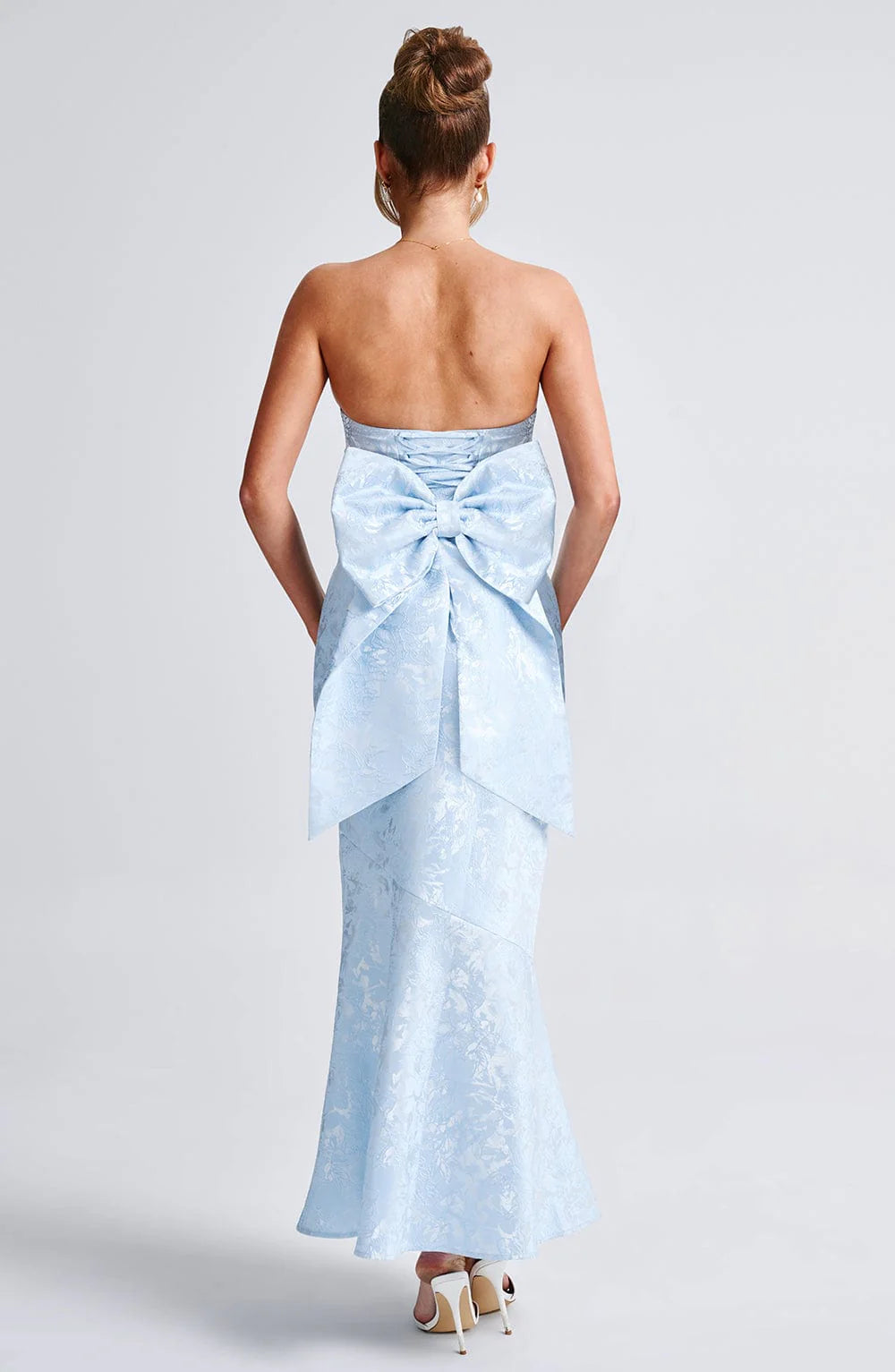 Felicity Maxi Elbise - Mavi