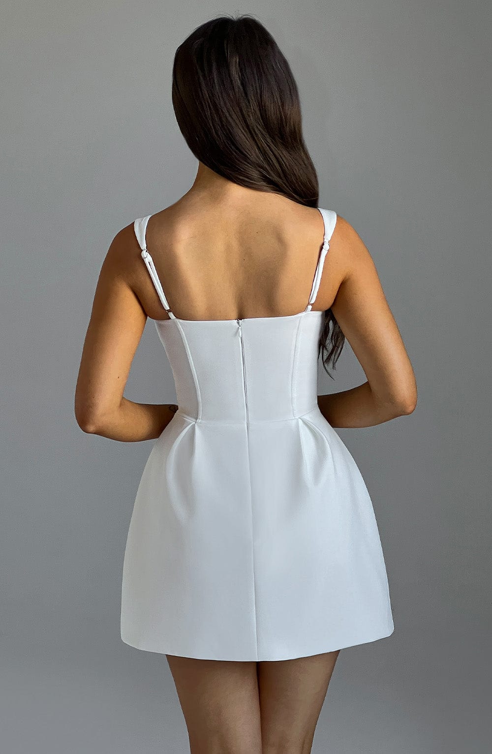 Janiah Mini Elbise - Krem