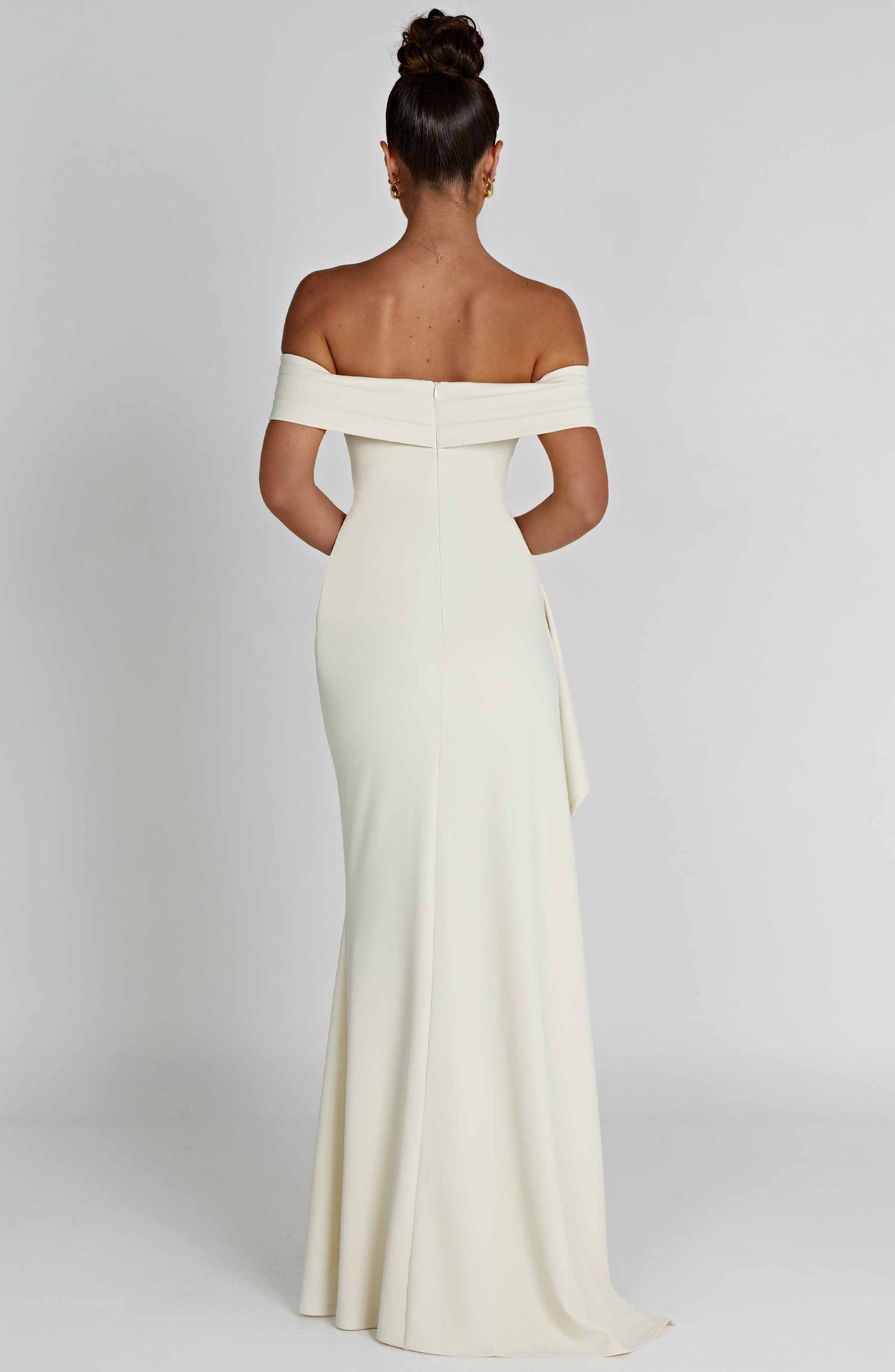Joyce Maxi Elbise - Krem