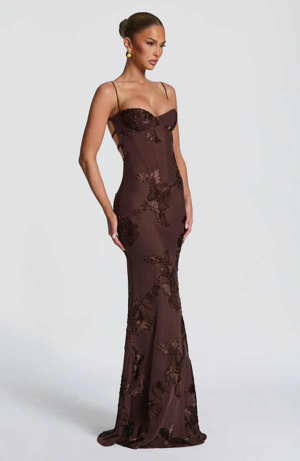 Nefertiti Maxi Elbise