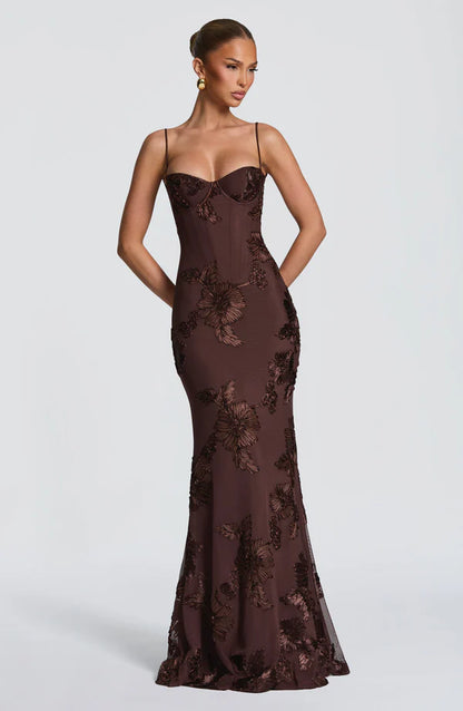 Nefertiti Maxi Elbise