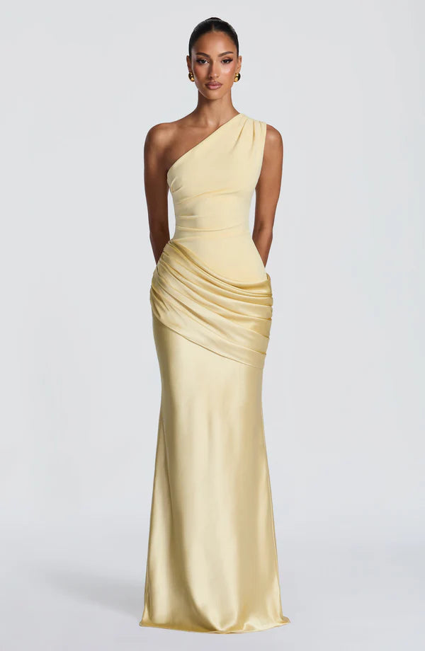 Sadona Maxi Elbise - Limon
