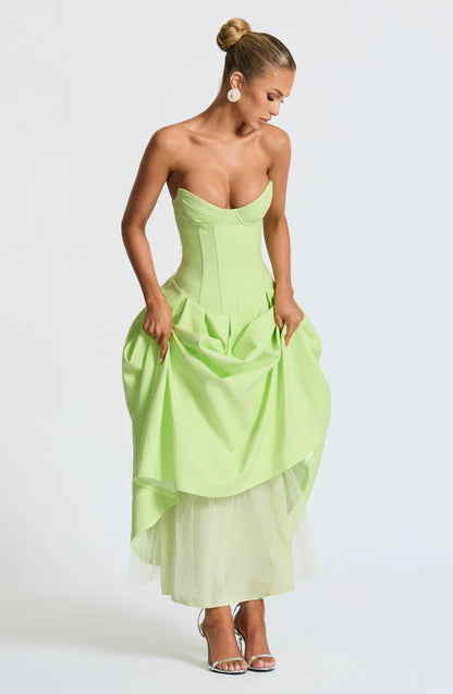 Salma Midi Elbise