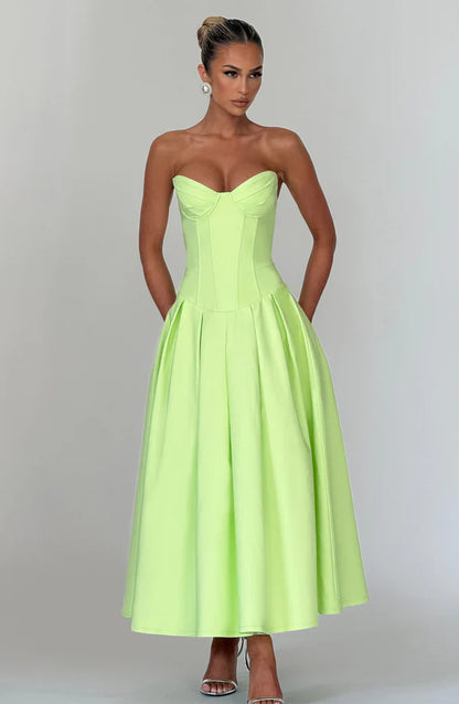 Salma Midi Elbise