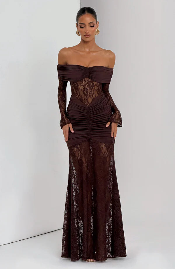 Sauline Maxi Elbise