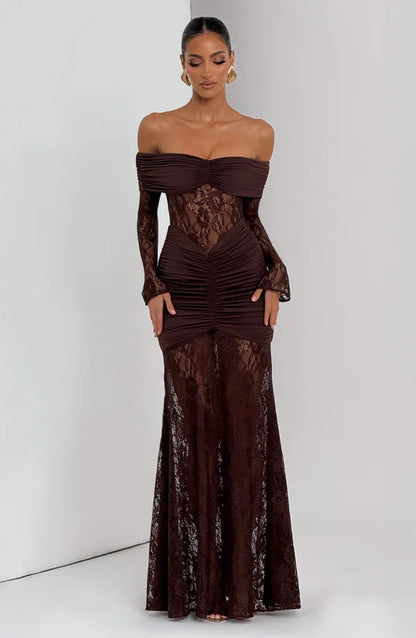 Sauline Maxi Elbise