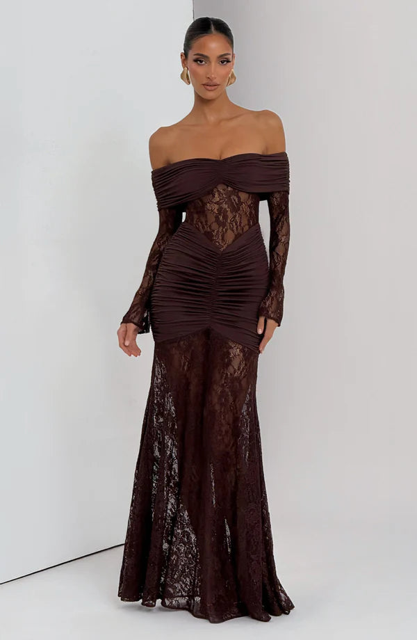 Sauline Maxi Elbise