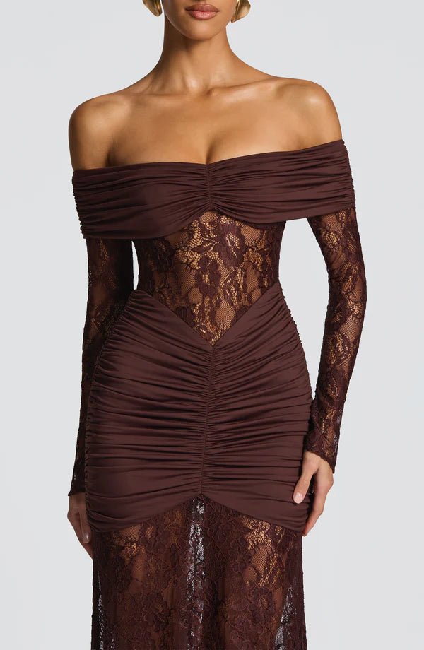 Sauline Maxi Elbise