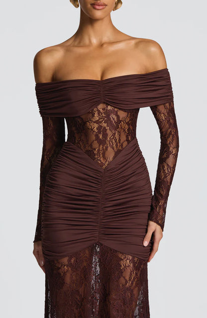 Sauline Maxi Elbise