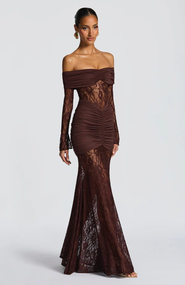Sauline Maxi Elbise