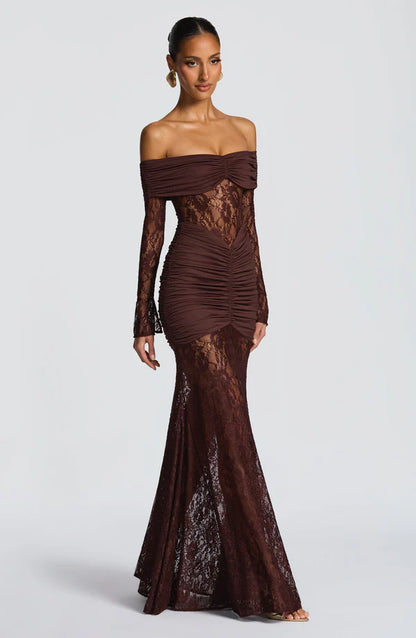 Sauline Maxi Elbise