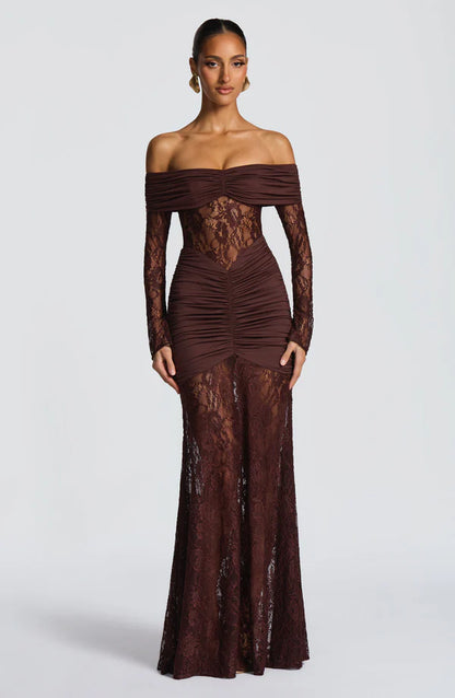 Sauline Maxi Elbise