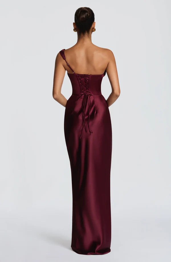 Thalassa Maxi Elbise - Kiraz Lake