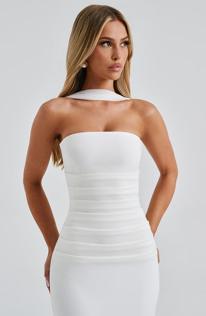 Yulia Maxi Dress - Ivory